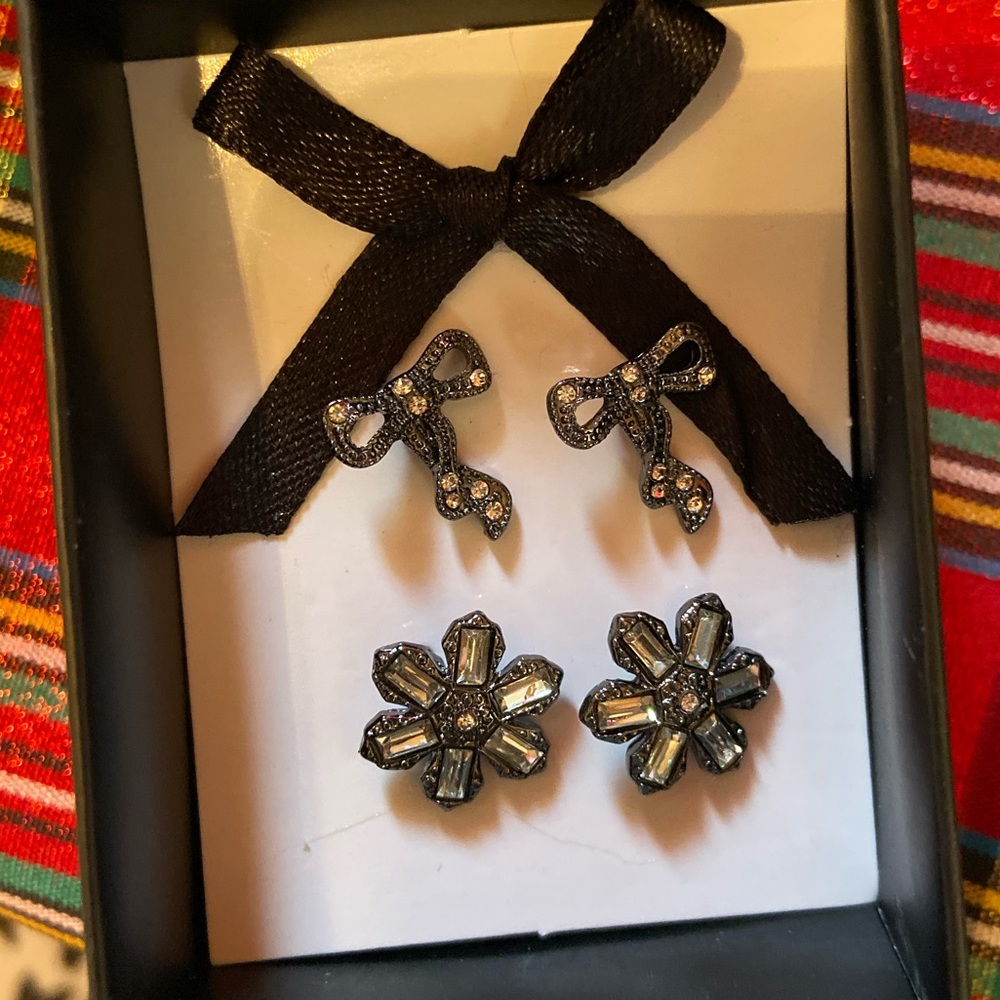 Holiday Glamour Stud Earring Duo